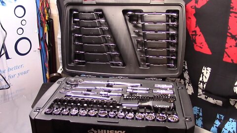 Husky 270 Piece Mechanics Tool Set Unboxing