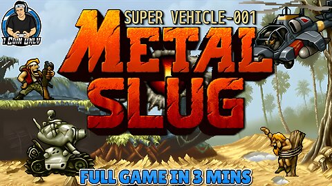 Metal Slug (Arcade) - Full Game in 3 Minutes