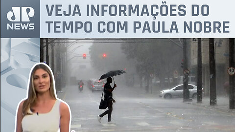 Chuva volta a preocupar a região Sul do Brasil | Previsão do Tempo