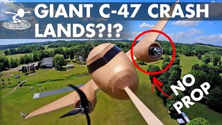 Giant C-47 Has A Rough Day