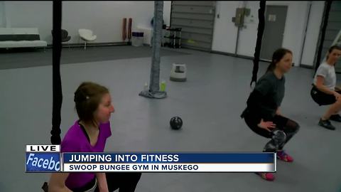 Swoop bungee gym offers unique workout