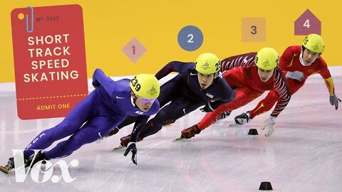 The secret to winning a short track speed skating race