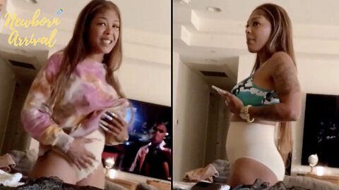 Moniece Slaughter Shows Off Her Baby Bump! 👶🏽