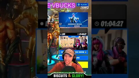 She bit into a WHAT?! #streamer #soundalerts #surprise #fortnite #biscuit