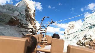 Expedition Everest Rollercoaster - Disney