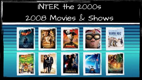 Inter the 2000s!: 2008 Films & Shows! (Live Podcast)