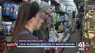 Winter impacting locally-owned KC businesses