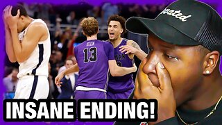 WILD ENDING! Furman vs. Virginia - First Round NCAA tournament Highlights Reaction