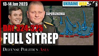 [ Ukraine SITREP ] Day 324-325 (13-14/1): Ukraine reinforce Zaporizhzhia preempting Russia offensive