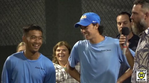 Finals Award/Trophy Presentation - Kailua Men's Night Doubles 2022