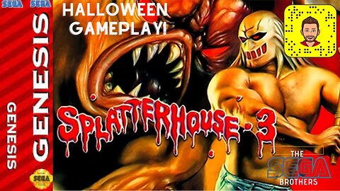 SPLATTERHOUSE 3 | Sega Genesis - Halloween Spooky Gameplay & Review!