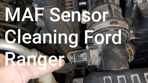MAF Sensor Cleaning Ford Ranger