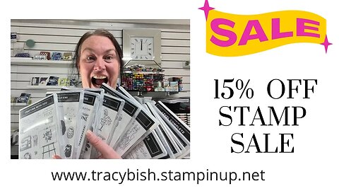 15 % OFF ANNUAL CATALOGUE STAMP SALE - TODAY ONLY!