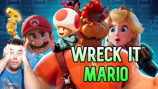Mario Bros Looks Like Wreck It Ralph My Trailer Reaction