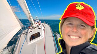Our First SAILING Adventure Together: Offshore to Maine [Ep. 3]