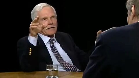 They always tell you CNN founder Ted Turner on how global warming will cause cannibalism and the