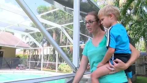 Pool safety is a priority for Royal Palm Beach mom after Hurricane Irma