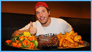 LEGENDARY Steak Eating Challenge at Outback Jacks in Australia!