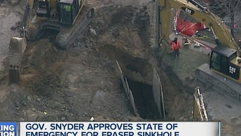 State of Emergency declared over sinkhole