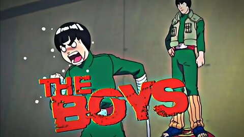 NARUTO TEASE ROCK LEE FOR HIS HAIR STYLE || NARUTO THE BOY MEME🤣