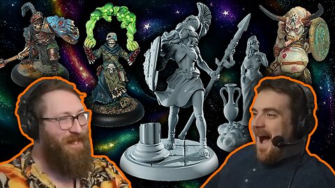 Kickstarter Miniatures 22 - Tom and Ben