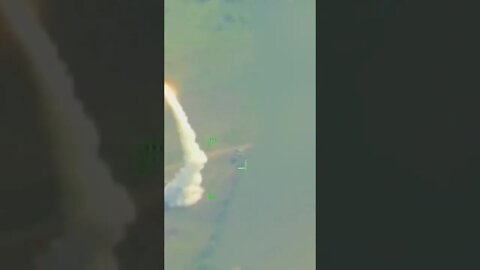 Rare combat footage: S-300 "Brave" reflect a massive missile attack on the Donbass