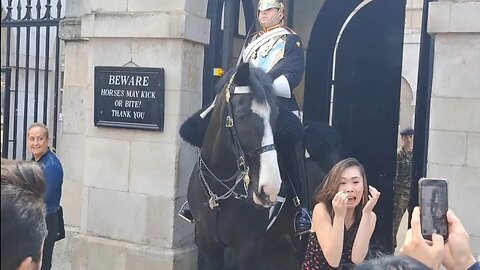 When your photo images shows you sh!÷ing you're self 😱 😆 🤣 😂 #horseguardsparade