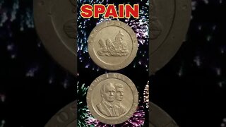 Spain 200 pesetas 1990.#shorts #coinnotesz