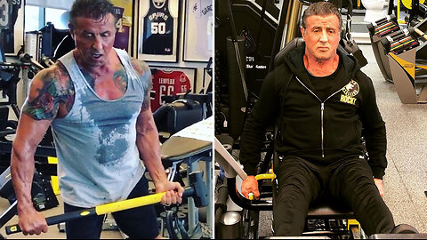 Sylvester Stallone | 77 Year's Old Gym Workout Routine