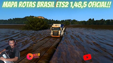 MAPA ROTAS BRASIL 40 MINUTO DE SOFRIMENTO NO FINAL O GAME FECHOU #eurotrucksimulator2