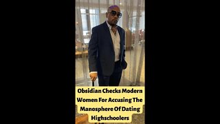 Modern Women Accuses The Manosphere Of Dating Girls In Highschool?