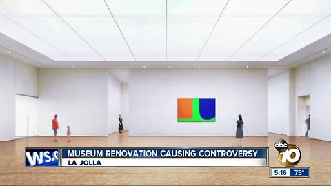 La Jolla museum renovation causing controversy