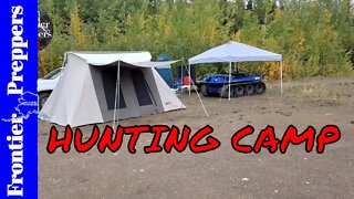 ALASKA Hunting Camp.