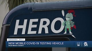 New mobile COVID-19 testing vehicle in Palm Beach County