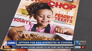 Getting kids involved with cooking meals