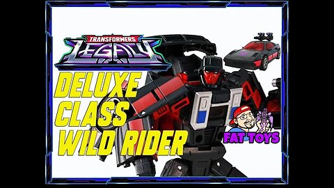 ⚠️🚗Transformers Legacy Deluxe Class Wild Rider