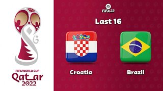 World Cup Qatar 2022 - Croatia x Brazil