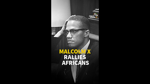 MALCOLM X RALLIES AFRICANS