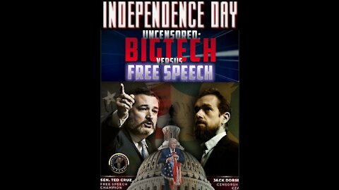 🇺🇸 THE BATTLE FOR AMERICA " WE MUST FIGHT FOR BIG TECH CENSORSHIP INDEPENDENCE DAY " 🇺🇸