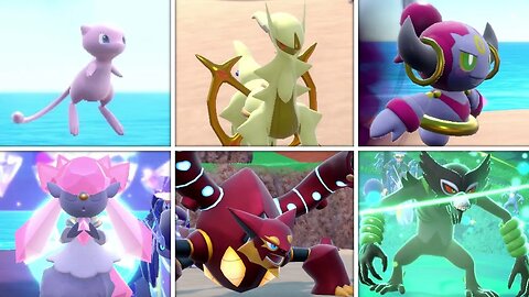 Every Mythical Pokemon's Signature Moves in Pokemon Scarlet & Violet