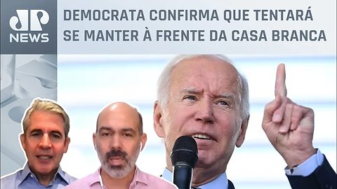 Biden anuncia que será candidato à reeleição nos Estados Unidos em 2024; Schelp e d'Avila analisam