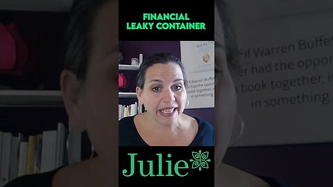 Why Do We Have a Financial Leaky Container? | Financial Crisis With Julie Murphy #shorts