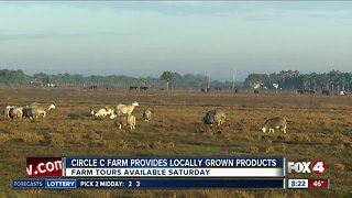 Take a pasture tour at Circle C Farm on Saturday