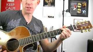 Guitar Lesson - Just Like Jesse James - Cher ★ How To Play Acoustic Instructional Tutorial pt2