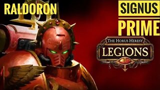 Horus Heresy: Legions: Signus Prime: Raldoron