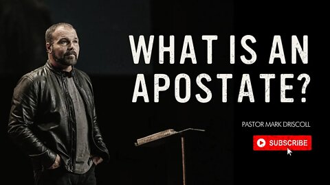Are you an apostate?