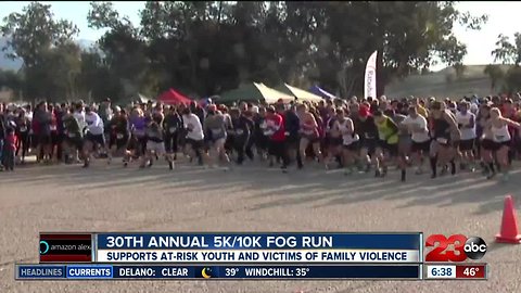 5K/10K Fog Run for At Risk Youth