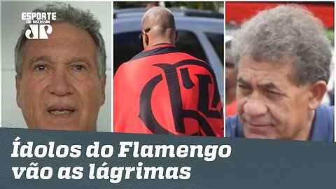 Exclusivo! Ídolos vão às lágrimas com incêndio no CT do Flamengo