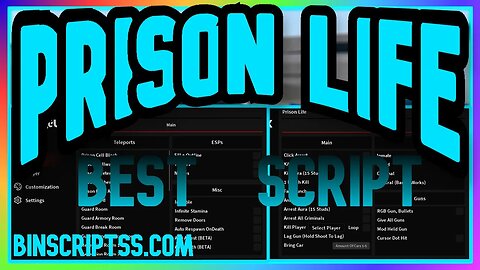 ROBLOX "LightTux" Prison Life Script - LOTS OF FEATURES *PASTEBIN 2023*