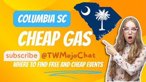 @TWMojoChat Columbia SC Cheap gas free events what's going on in the roads